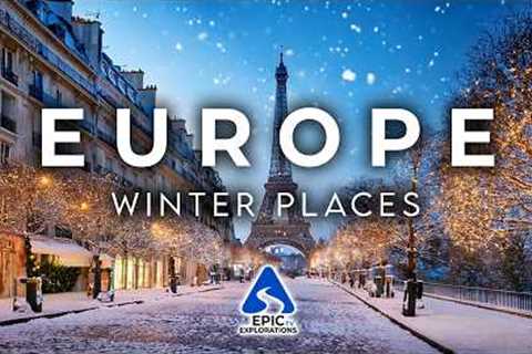 Most Beautiful Winter Places in Europe | 4K Travel Guide