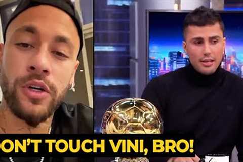 Neymar SLAMS Rodri after his comments about Vinícius Jr. Ballon d'Or | Real Madrid News