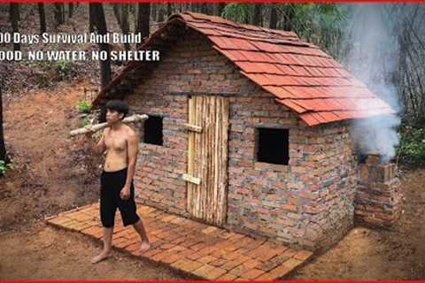 500 Days Survival And Build In A Rain Forest - NO FOOD, NO WATER, NO SHELTER