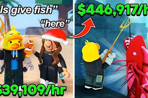 I Tested VIRAL Money Making Methods in Fisch Roblox!