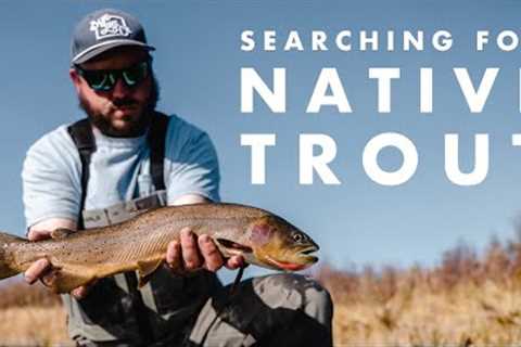 Into The Wild West | Fly Fishing For Native Cutthroat Trout | Adam & Steve Ride Again