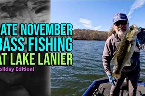 Late November Bass Fishing At Lake Lanier