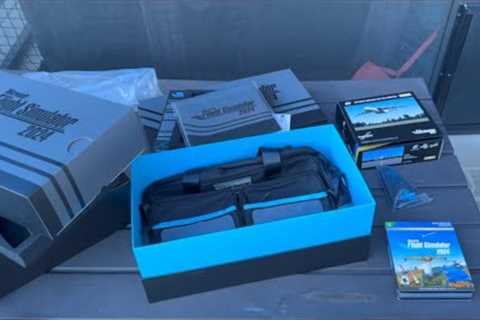 Limited Collectors Edition Microsoft Flight Sim 2024 Box Unboxing! WOW