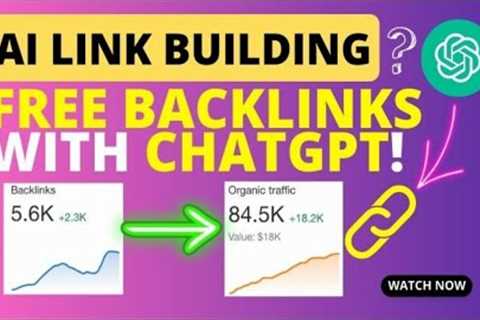 ChatGPT FREE Backlinks: How I Create SEO Backlinks (AI Link Building)