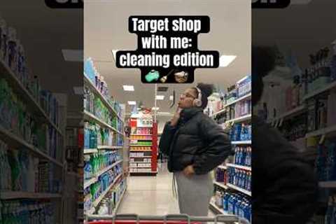 Target Shop with me: Cleaning Supplies Edition! #clean #target #shopping #cleaning #haul #vlog