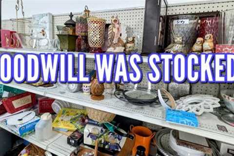 GOODWILL WAS STOCKED WITH GOODIES! | THRIFT SHOPPING + INTENTIONAL HAUL 2024