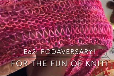 For the FUN of Knit! E62-PODAVERSARY!