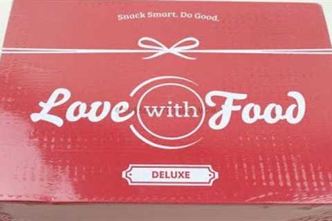 Love with Food Box April 2019 Deluxe Unboxing + Coupons #lovewithfood