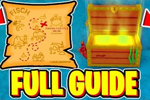 *FULL GUIDE* How To GET & USE TREASURE MAPS In Fisch! Roblox