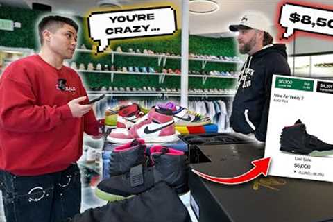 Customer Sells Me GRAILS at My Sneaker Store!