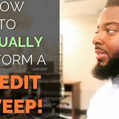 How to perform a Credit Sweep and whether or not Credit Sweeps still work