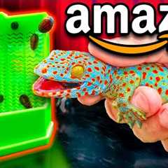 Testing 5 Crazy Reptile Products On Amazon!