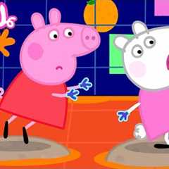 Peppa Pig Tales 🌋 Virtual Games Room! 🎮 BRAND NEW Peppa Pig Episodes