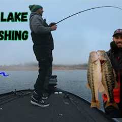 The Best Cold Foggy Winter Day I've Had Fishing on Folsom Lake