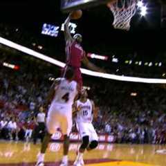 LeBron James Absolutely Posterizes Paul Millsap!!