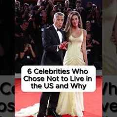 6 Celebrities Who Chose Not to Live in the US and Why.#actors #celebrities #hollywood #usa #foryou