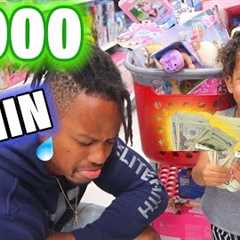 SPENDING $1000 IN 10 MINUTES TOY SHOPPING CHALLENGE!!! - *VERY BAD IDEA* - GIVEAWAY AT END