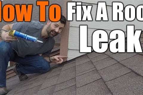 How To Fix A Roof Leak | THE HANDYMAN |