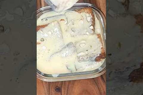 Only milk and bread easy dessert recipe | sweet dessert #cookingcorner30 #viralshorts #shortvideo