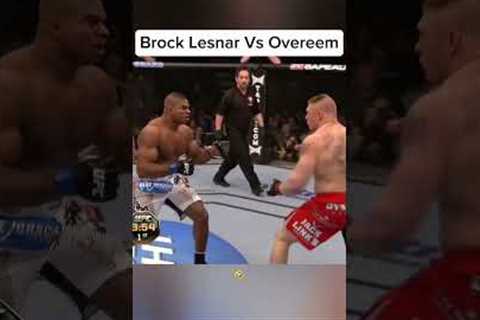 bro this was not expected from Brock Lesnar 😱🤣 #ufc #mma #funny #fighting