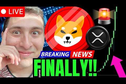 SHIBA INU XRP PUMP LIVE NOW!🔴HUGE CRYPTO NEWS