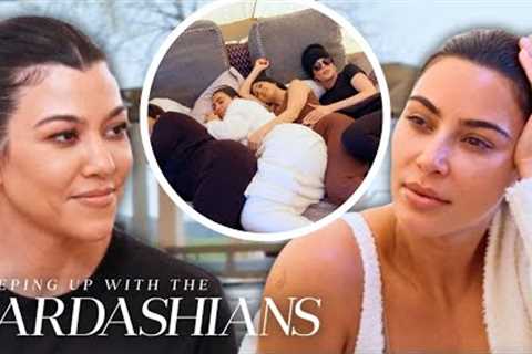 Kourtney Tries to Bring The Kardashians Closer with A Cuddle Session | KUWTK | E!
