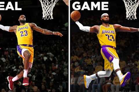 Recreating 1 Iconic LeBron Dunk From Every Year (03-24)