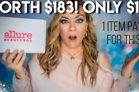 Allure Beauty Box December 2024 Unboxing + Coupon Code | THIS IS THE DEAL YOU WANT!