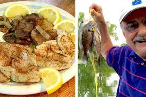 Catching &amp; Cooking Fish Campfire Style