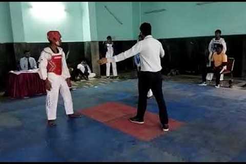 taekwondo fighting