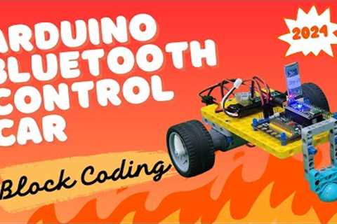 (Arduino Block Coding #2) Arduino Bluetooth Car Tutorial | Easy for Beginners #arduino