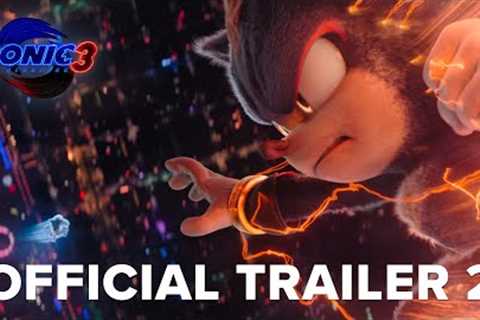 Sonic the Hedgehog 3 | Official Trailer 2 (2024 Movie) Ben Schwartz, Jim Carrey, Keanu Reeves