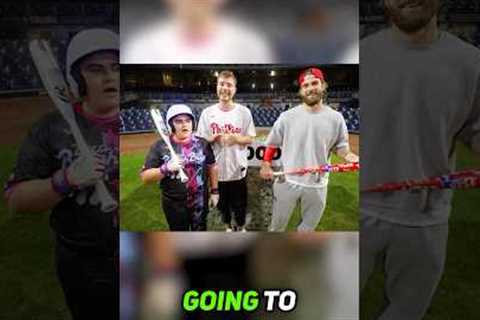 MrBeast CHALLENGED Big Justice To A Home Run Derby! #bigjustice #mrbeast #bryceharper #costcoguys