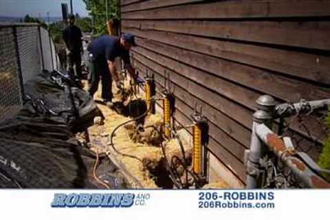 Foundation Settling or Sloping Issues? Call Robbins and Co Today!