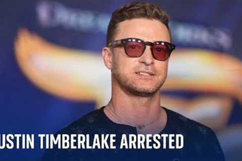 American singer Justin Timberlake arrested for drunk driving in New York