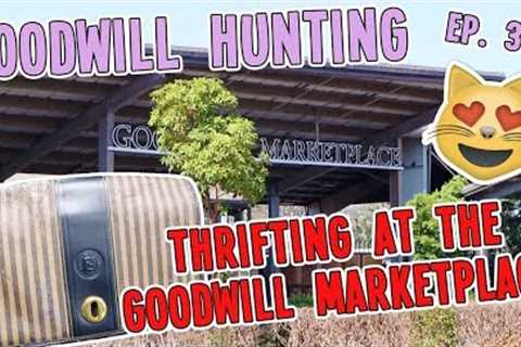 THRIFTING AT THE GOODWILL MARKETPLACE | GOODWILL HUNTING EP. 424