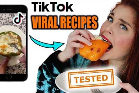 TIKTOK VIRAL RECIPES! FOOD TESTING!