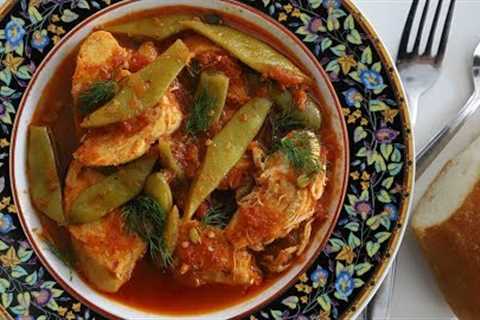 Green Beans Chicken Dinner Dish Recipe - Heghineh Cooking Show