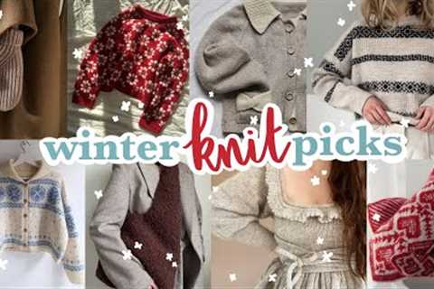Winter knits that will make you happy it's cold | Woozy By Céline