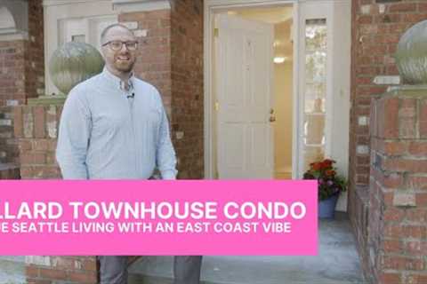 Unique Ballard Townhouse Condo