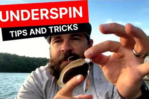 Catch MORE bass with an underspin - Fishing Tips