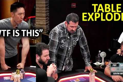 The Table Goes BONKERS After Witnessing Disgusting Hand