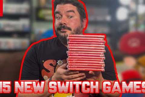 15 NEW Switch Games Added To The Collection!