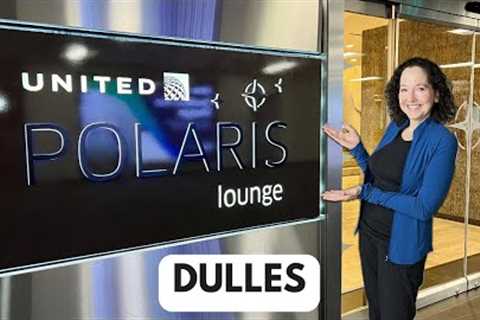 United Polaris Lounge at Washington DC's Dulles International Airport (IAD): Tour and Review