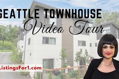 VIDEO TOUR: Townhouse Home with Garden &amp; Garage – Seattle, WA