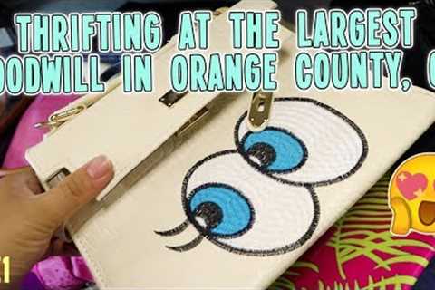 THRIFTING AT THE LARGEST GOODWILL IN ORANGE COUNTY, CA | GOODWILL HUNTING &amp; HAUL S2E1
