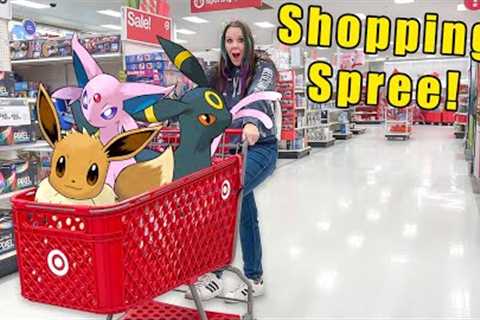 Surprised Her with a EEVEE ONLY Pokemon Shopping Spree!