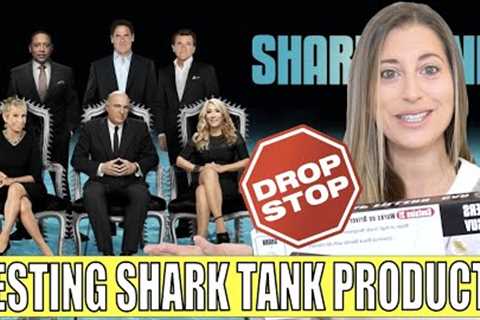 TESTING THE DROP STOP | AS SEEN ON TV | SHARK TANK PRODUCT REVIEW | ONLINE SHOPPING WITH JACKELYN