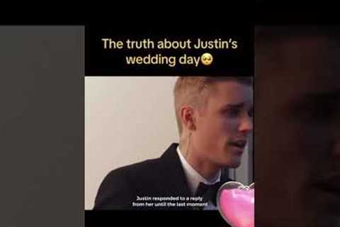 What happened on Justin Bieber &amp; Hailey’s wedding day #shorts #rarebeauty #selenagomez #fyp..