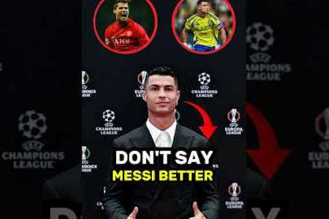 Cristiano Ronaldo has Scored More Goals 🐐 #football #soccer #cristianoronaldo